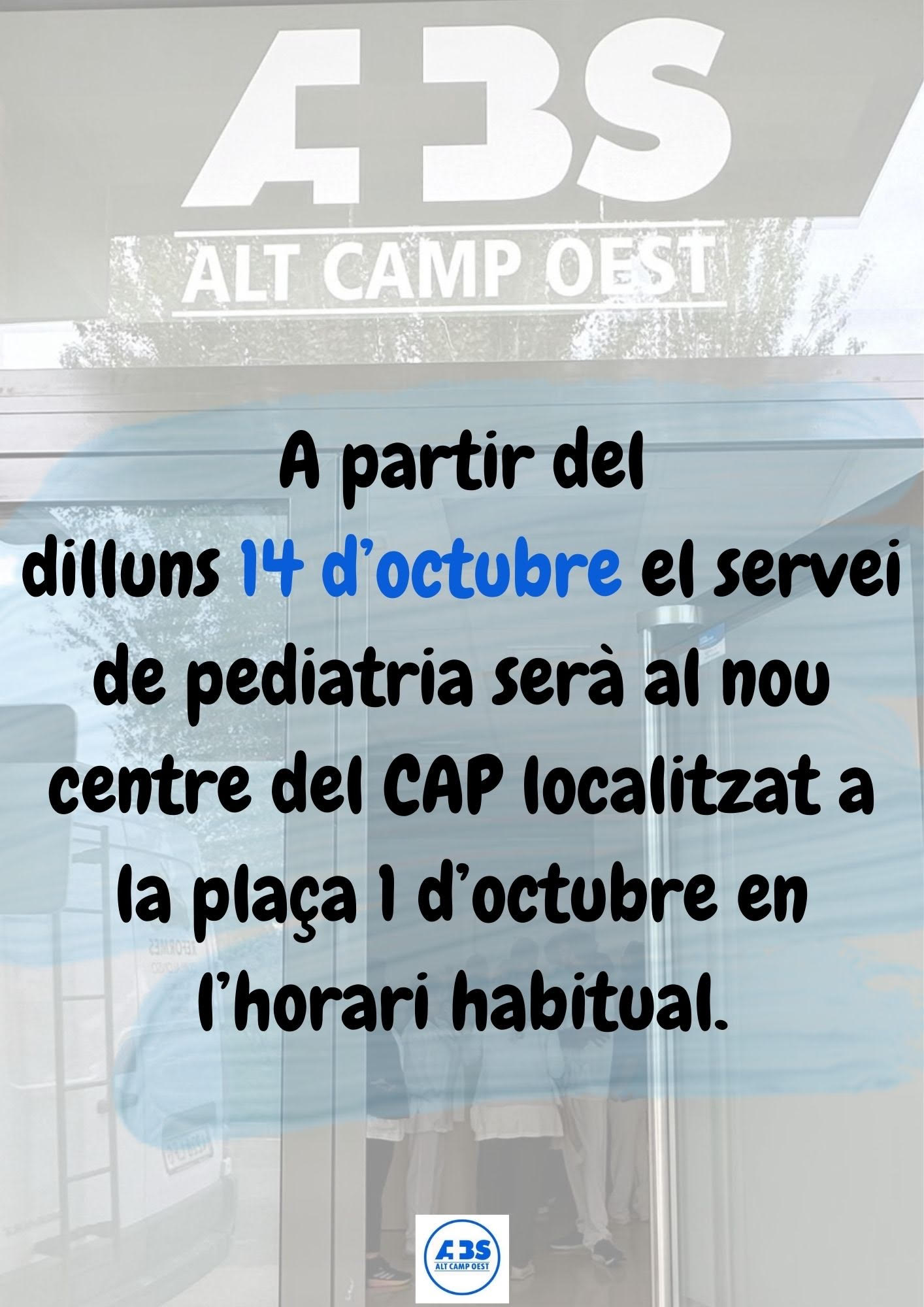 Ampliem el CAP Alcover!